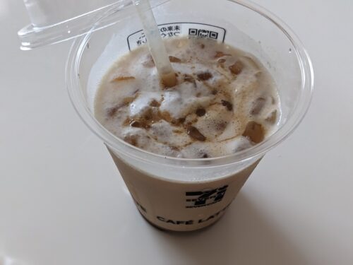 セブンイレブンのアイスカフェラテ