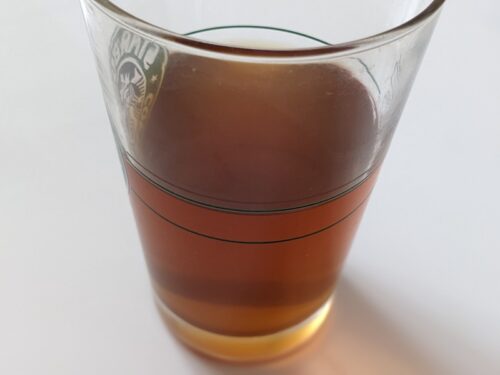 浅煎りのアイスコーヒー